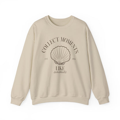 Unisex Crewneck Sweatshirt - Collect Moments Like Seasheels.