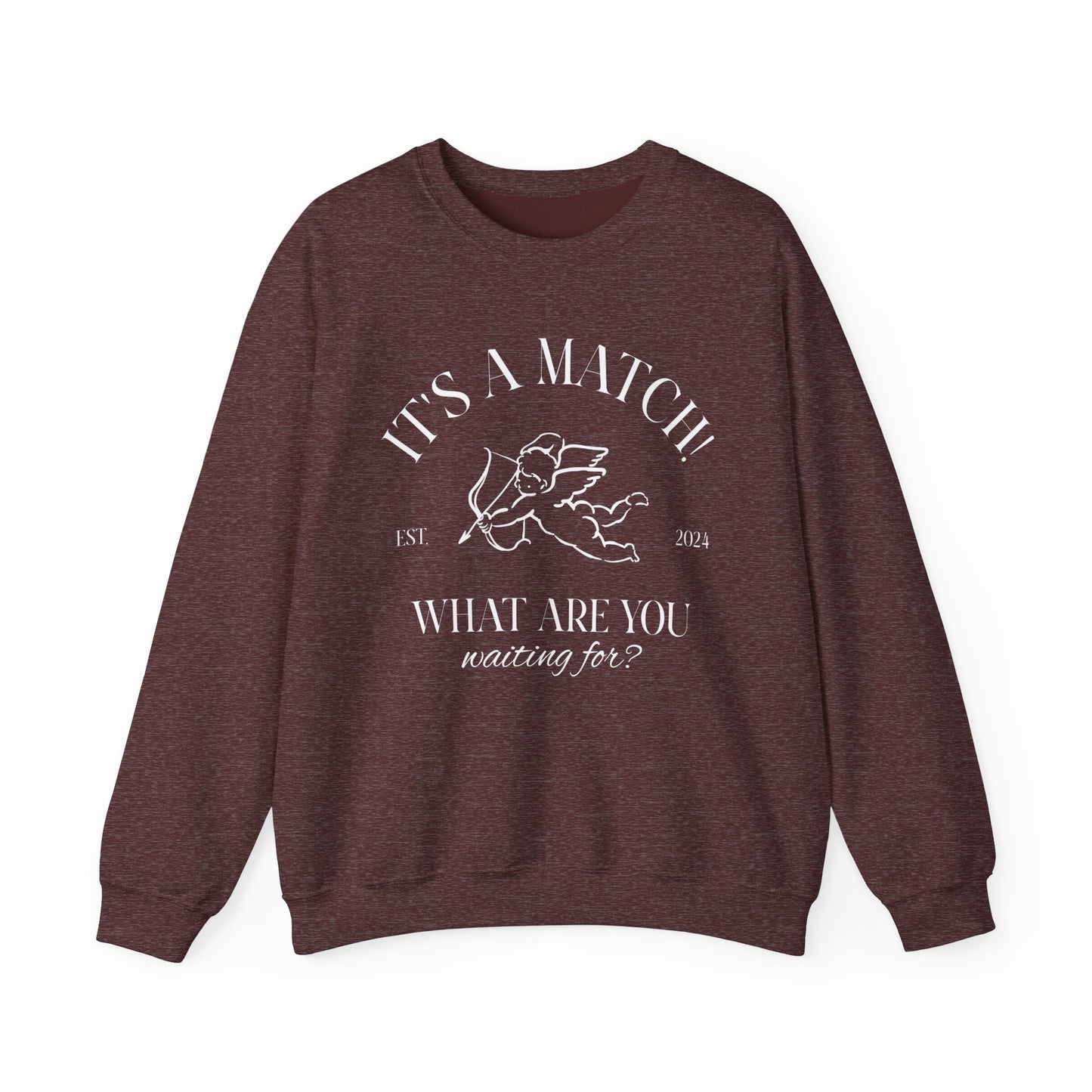 Unisex Crewneck Sweatshirt - It's a Match.