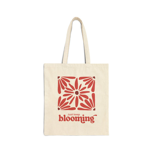 Tote Bag - Botanical Collection - Orange Print