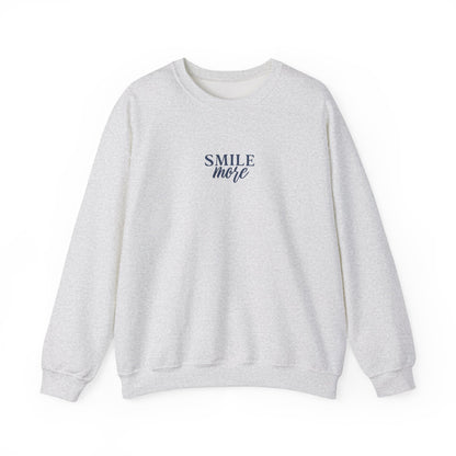 Unisex Crewneck Sweatshirt - Smile More.