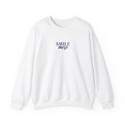 Unisex Crewneck Sweatshirt - Smile More.