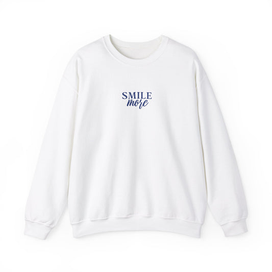 Unisex Crewneck Sweatshirt - Smile More.