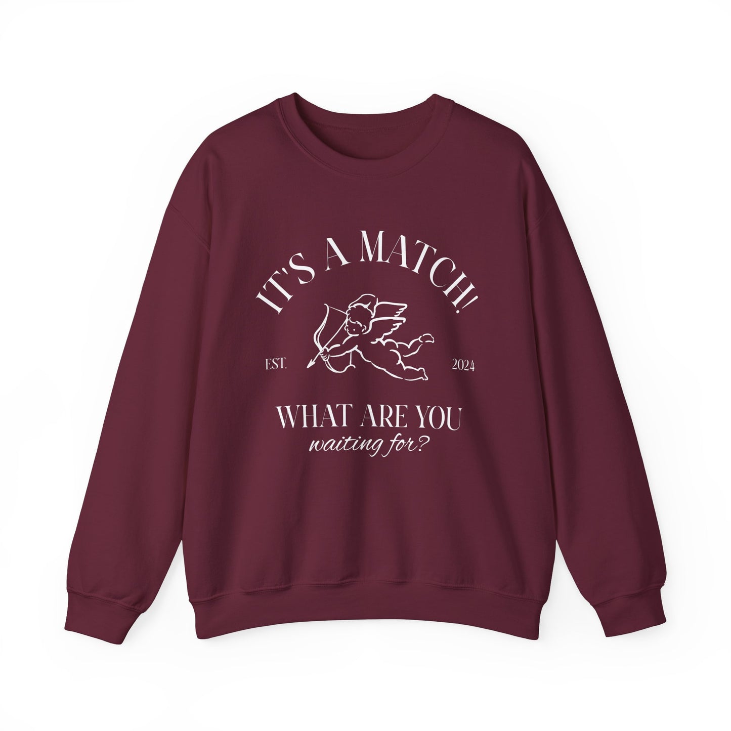 Unisex Crewneck Sweatshirt - It's a Match.