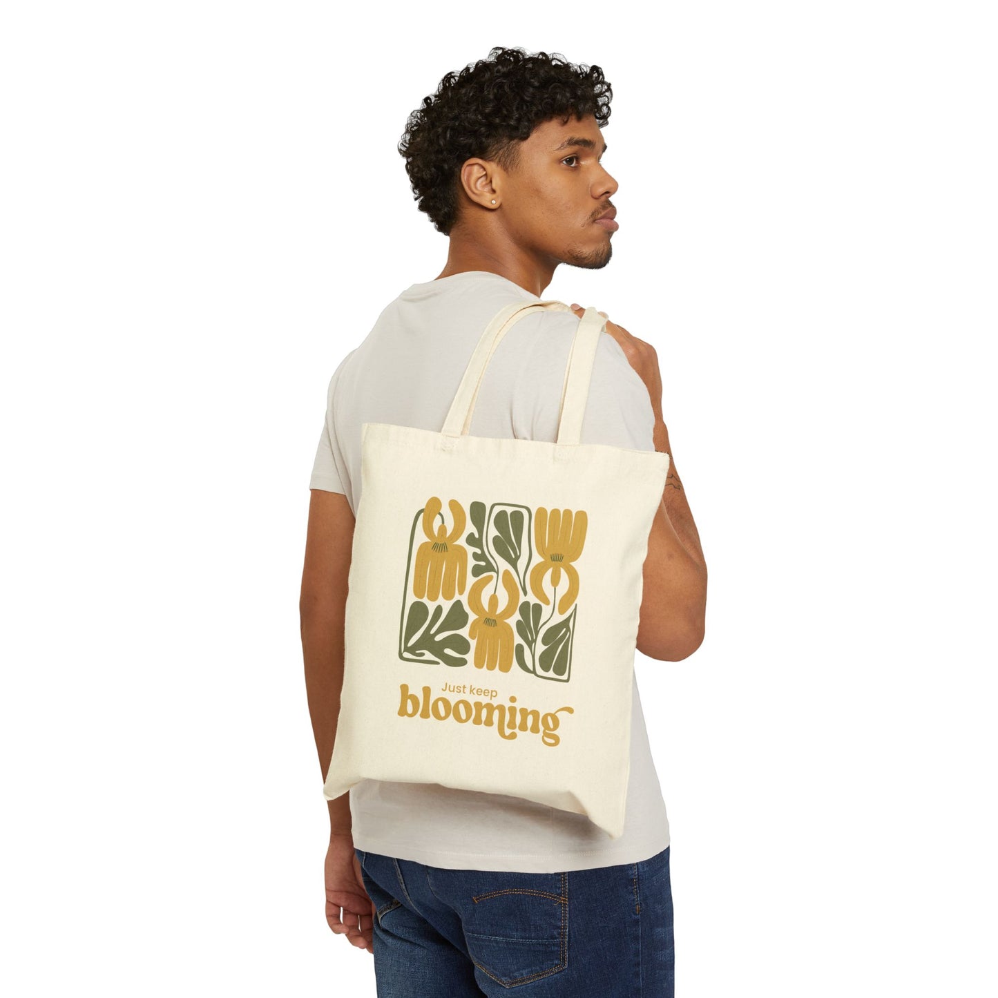 Tote Bag - Botanical Collection - Yellow Print