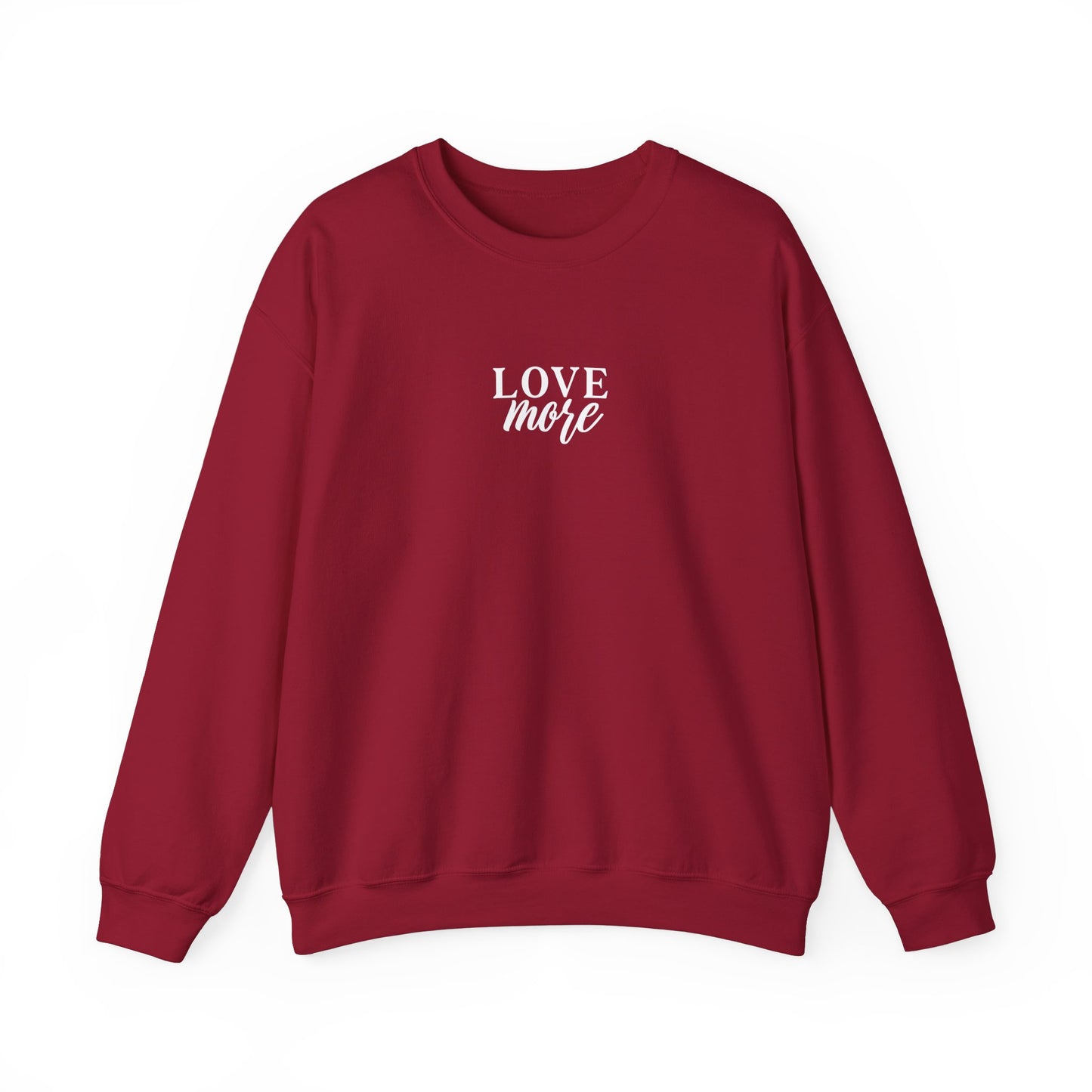 Unisex Crewneck Sweatshirt - Love More.