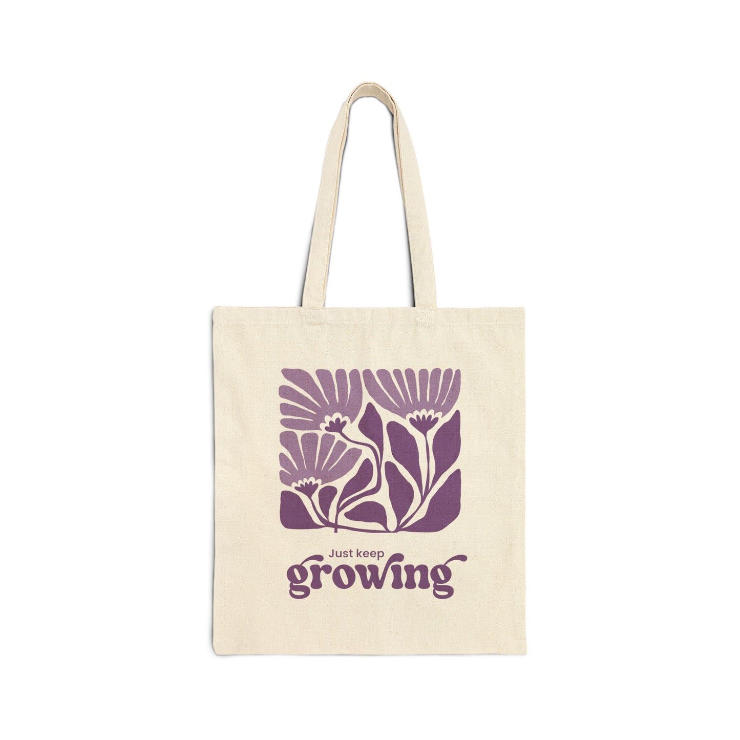 Tote Bag - Botanical Collection - Purple Print