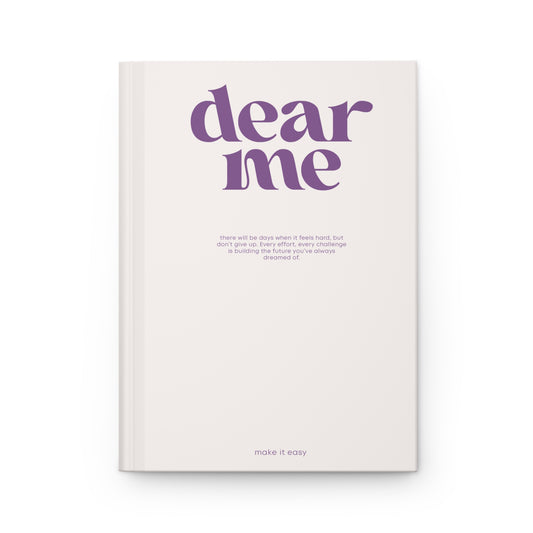 Hardcover Journal (Dear Collection) - Purple.