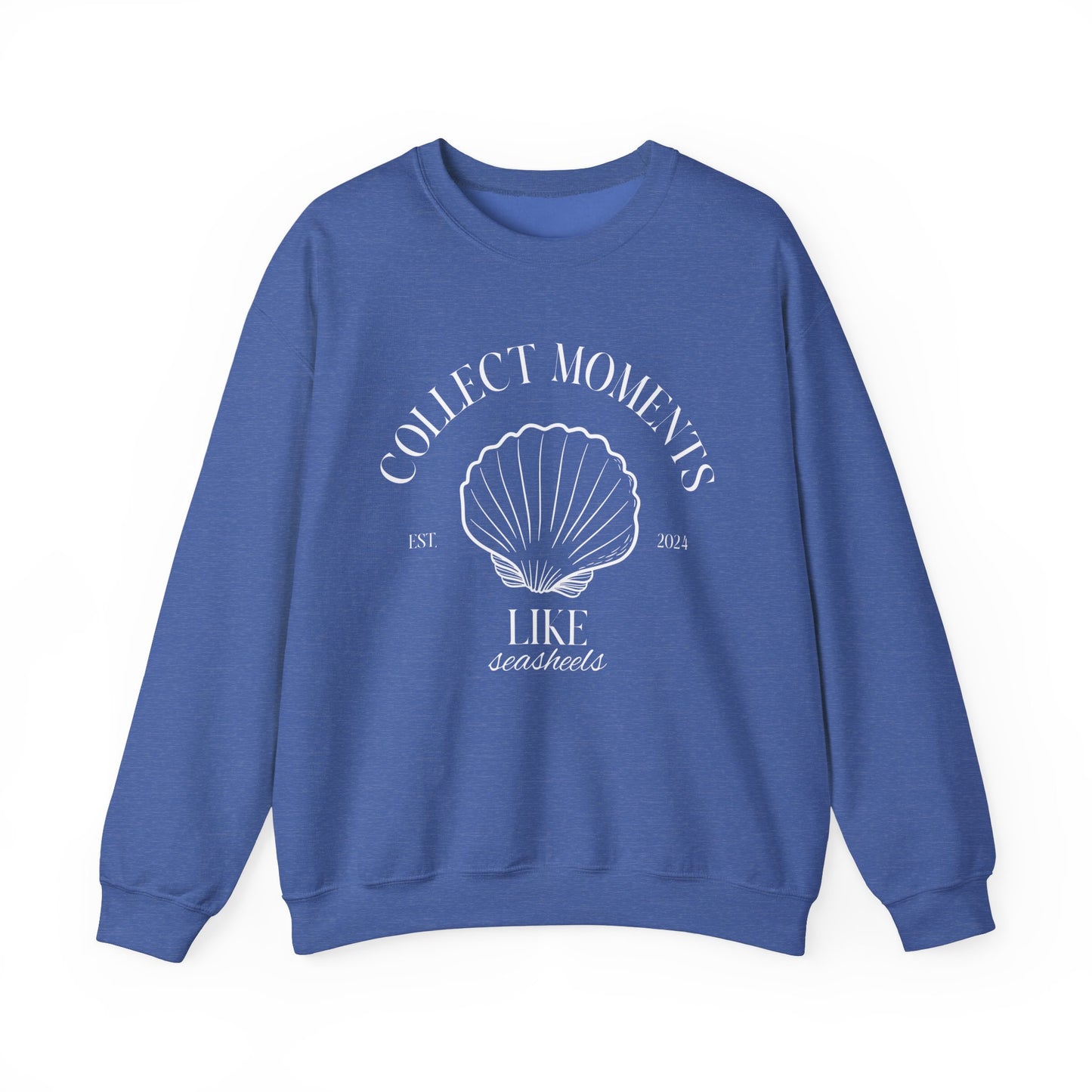 Unisex Crewneck Sweatshirt - Collect Moments Like Seasheels.