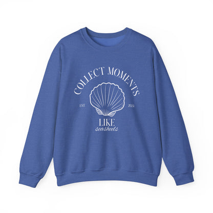 Unisex Crewneck Sweatshirt - Collect Moments Like Seasheels.