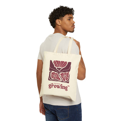 Tote Bag - Botanical Collection - Pink Print