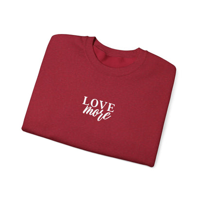 Unisex Crewneck Sweatshirt - Love More.