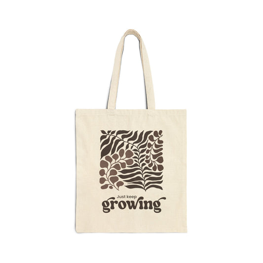 Tote Bag - Botanical Collection - Brown Print