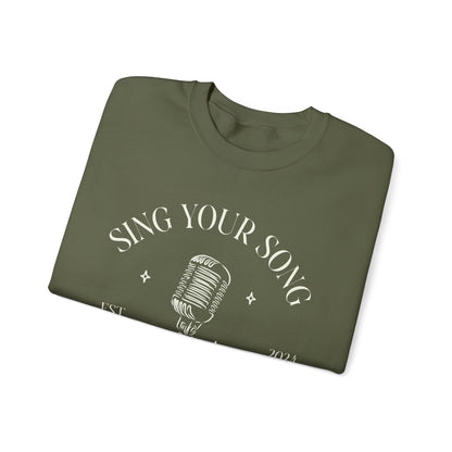 Unisex Crewneck Sweatshirt - Sing Your Song.