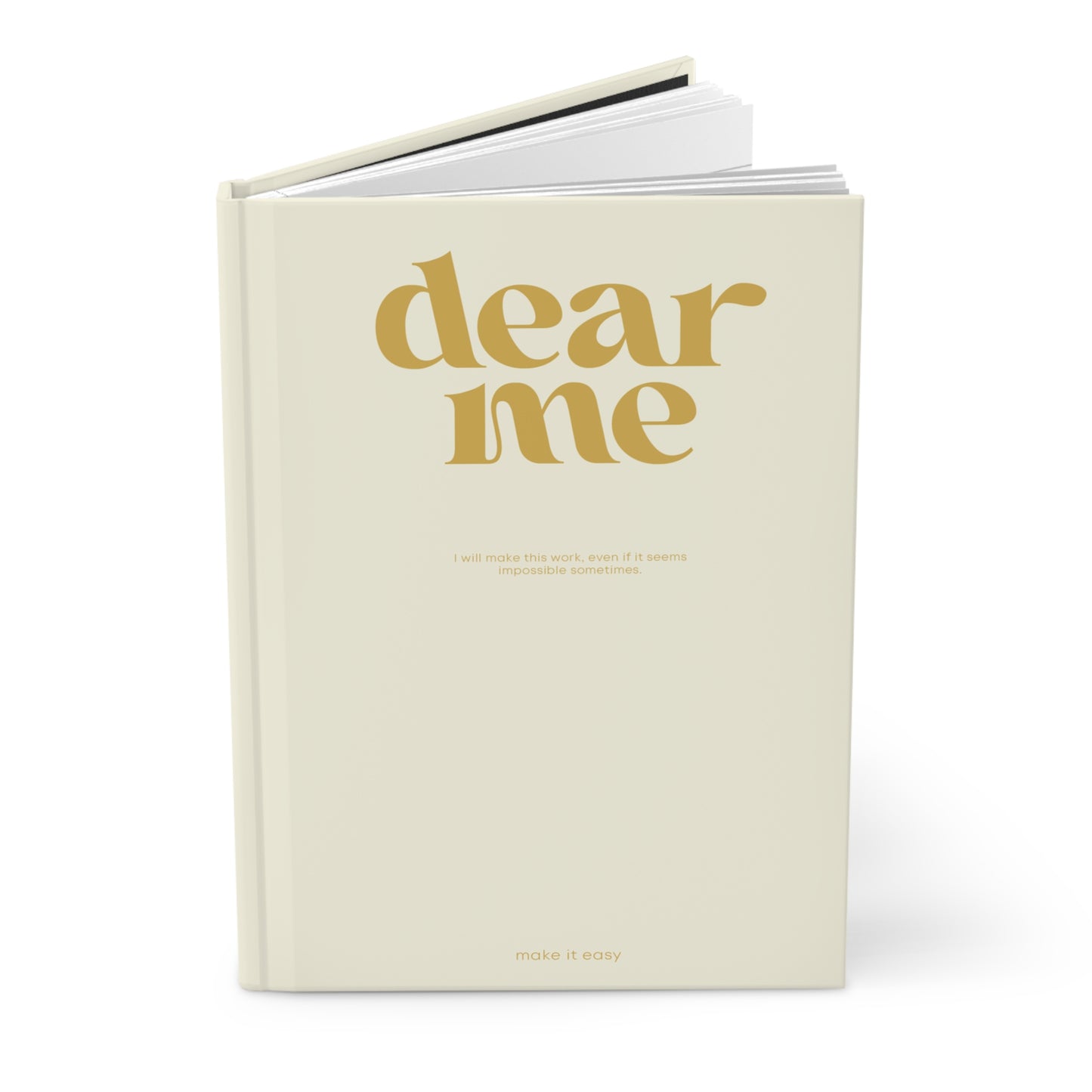 Hardcover Journal (Dear Collection) - Yellow.