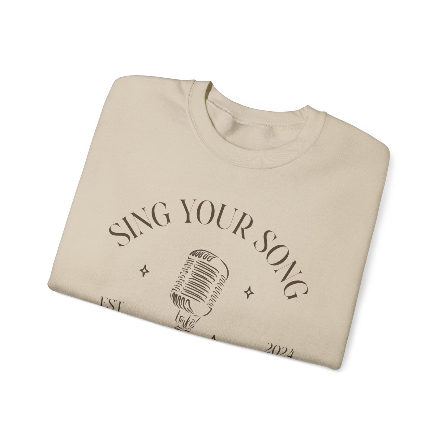 Unisex Crewneck Sweatshirt - Sing Your Song.