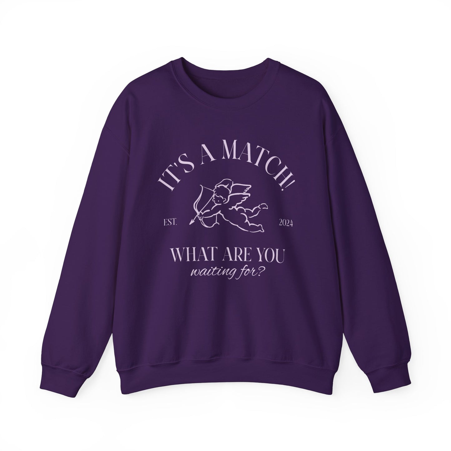 Unisex Crewneck Sweatshirt - It's a Match.