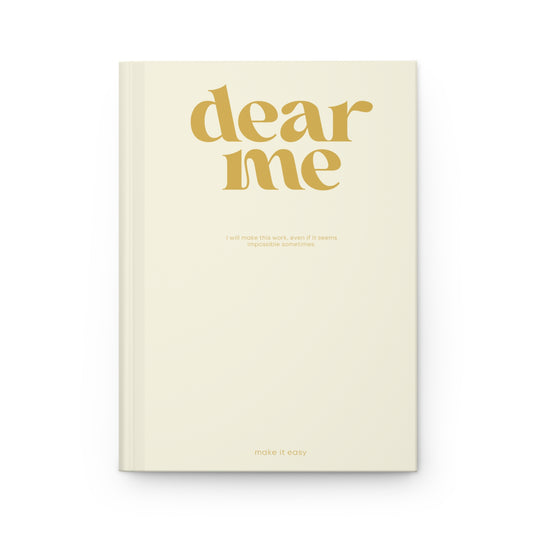 Hardcover Journal (Dear Collection) - Yellow.